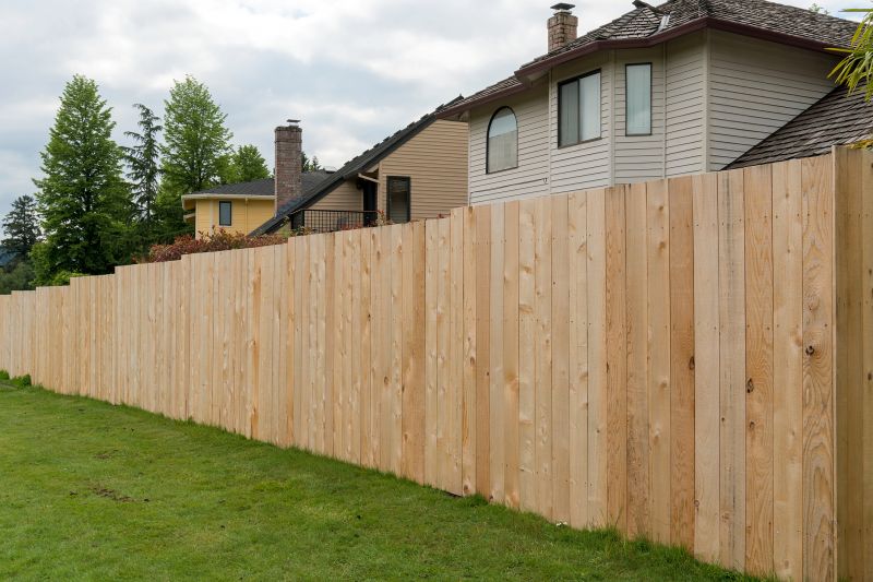 Board Fence Installation detail