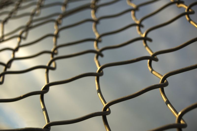 Diamond Mesh Fence Service detail
