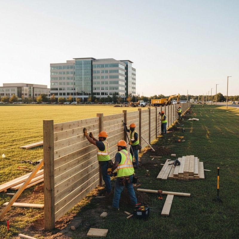 Farm Fencing Installation detail