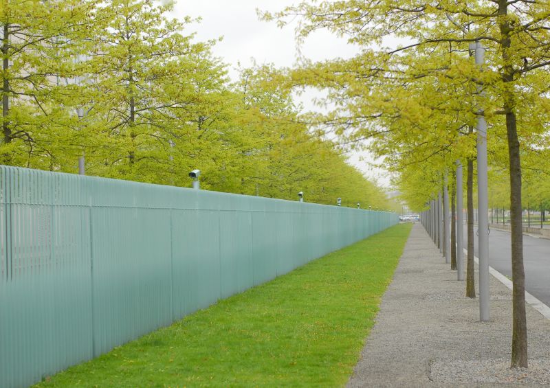 Security Fence Installation detail